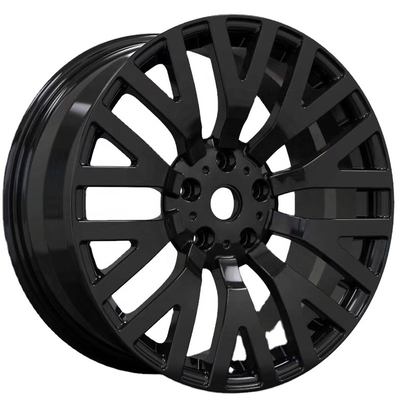 Off Road Wheel Rims Racing Bku 5x120 Rims 22inch All Terrain Wheels Mesh Design Hyper Black For Land Rover Aluminum Alloy Forged Passenger Car Wheels